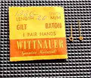 WITTNAUER 9WN Watch Hands Gilt Regate 20mm watch part #328G