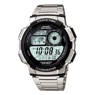 【CASIO】卡西歐大字幕多功能防水電子錶 AE-1000WD-1A 宏崑時計 台灣卡西歐保固一年