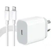 iPhone Fast Charger,20W USB C Power Delivery Wall Charger Plug with 6ft Type C to Lightning Cable Quick Charging Data Sync Cord for iPhone iPad