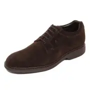 H2850 scarpa allacciata uomo HOGAN man H576 DERBY suede shoes brown