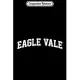 Composition Notebook: Eagle Vale Vintage Sports Team College Arch Journal/Notebook Blank Lined Ruled 6x9 100 Pages