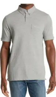 Ben Sherman Pique Patch Pocket Polo Shirt Size L