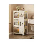 3 Piece Storage Bin with Lid, Wardrobe Organizer, 68 Qt Stackable Plastic Sto...