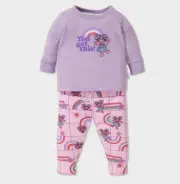 Peter Alexander Baby Sesame Street Abby Cadabby Pyjama Set with Storage Bag New