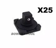 Mechanic Time Saver 25pc 3/8in Dr Lock a Socket Rail Post Clip for Craftsman etc