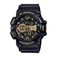 在飛比找momo購物網優惠-【CASIO 卡西歐】G-SHOCK系列 亮彩光澤時尚雙顯電