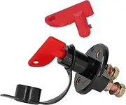 Battery Disconnect Switch, Safe Power Cut Off Isolator for Car Boat, DC 12V 24V with Wide Application