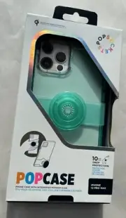 Popsockets PopCase x PopGrip Slide for Apple iPhone 12 PRO MAX Color Green