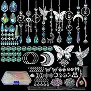 DIY Suncatchers Kit - 400pcs Crystal Suncatcher Set for Memorial Gifts, Home Decor & Handmade Crafts (Create Your Own Rainbow Window Art)