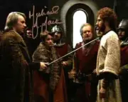 Doctor Who Autograph: MICHAEL J. JACKSON (The King's Demons) Signed Photo