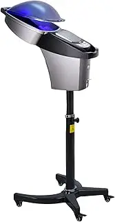 Hair Steamer for Deep Conditioning, Professional Barber Steamer Machine Hooded Dryer for Oil and Dye, Suitable for Spa Salon Home Use