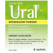 URAL SACHETS PURSE PK 4G X8 ORIGINAL PACK - 8 LEMON X EFFERVESCENT
