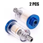 1/4" Mini Air Spray Paint Gun Regulator Gauge Oil Water Separator Filter