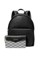 Michael Kors MAISIE MD 2IN1 BACKPACK LEATHER 牛皮革配人造革大號女士雙肩包 35F3G5MB8L BLACK