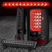 FOR 00-06 YUKON/TAHOE/SUBURBAN LED C-BAR TAIL LIGHT+3RD THIRD BRAKE LAMP TINTED