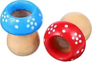 ibasenice 2 Pcs Mushroom Kaleidoscope for Rotating Cognitive Unique Party Favors Compact Design for and Storage Exquisite Craftsmanship
