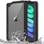 For iPad mini 6th Gen Case Waterproof Dust Shockproof Heavy Duty Rugged Cover