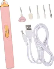 Vaguelly 1Set Portable Nail Drill Machine Manicure Kit for Nails Professional Rechargeable Nail Grinder for Polishing Exfoliation Callus Removal