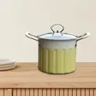 Deep Frying Pot Kitchen Frying Pan with Basket Universal 3L Professional