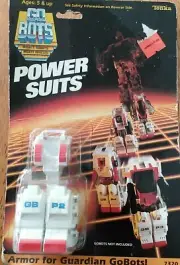 1985 Go Bots Power Suits #7320 Armor for Guardian GoBots! Brand New