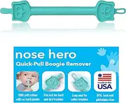 Eztotz Nose Hero - Baby Nose and Ear Cleaner Tool - Made in USA 100% Soft Flexible Rubber Infant Booger Picker - Essential Baby Care Products - Nasal Boogie Sucker Tool - Safe, BPA Free