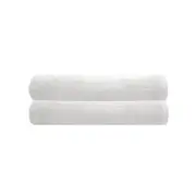Chateau 2x Bath Towels (Commercial Range) - WHITE