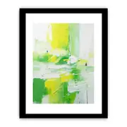 Green Blue Art Framed Art Framed print Art Poster