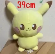 Pikachu Plush Stuffed Toy 15" Pokemon Pocket Monster Pokepiece Bandai Japan