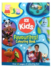 ABC Kids Colouring Book Cartoon Characters Childrens Activity Booklet A4 Size