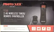 PHOTOOLEX - T720N - 2.4G WIRELESS TIMER/REMOTE CONTROLLER - Canon - Nikon