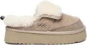 [UGG AUSTRALIAN SHEPHERD] Theia Platform | Cow Suede Upper - Women - House Shoes