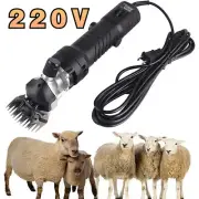 Electric Sheep Shears Clipper Shearing Machine 110/220V Sheep Goat Hair Scissor