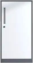 File Cabinet 85cm Height Office Storage Cabinet Steel Large Capacity File Cabinet Home Storage Cabinet with Lock Office Drawer(Gray)