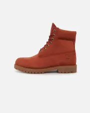[TIMBERLAND] Timberland Heritage 6 Inch Waterproof Boot Dark Red - Size 11 11 Dark Red