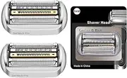 94M Replacement Shaver Head Compatible with Braun Series 9 Pro and Series 9 Electric Shavers for Men Shaving