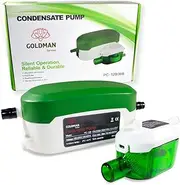 [GOLDMAN SERVICE] Ultra Quiet Mini Automatic Condensate Pump for Water Drainage and Drain in Split Air Conditioner, Flow 18 Litres/Hour