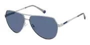 Polaroid PLD 2145/G/S/X 6LB/C3 Men's Sunglasses Silver Size 62