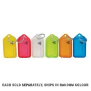 Kevron Key Tags 1 Piece Random Color Easy Opening Excellent Clarity Durable