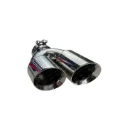 Redback Exhaust Tip Y-Piece - Dual 3 1/4" Out 3" In Clamp 304 Stainless Steel