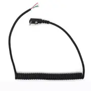 Walkie Talkie Speaker Line Hand Mic Cable For Baofeng UV5R Kenwood TK-240 Linton