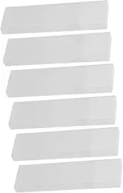 Gogogmee Travel Tongue Scraper Storage Box 6pcs Portable Scraper Case Safe Lock Oral Hygiene Organizer