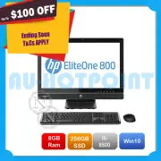 HP 800 EliteOne G4 AIO 23.8" i5/8GB/256GB SSD/W10P64 Desktop PC 3-Year (4WR98PA)