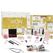 TQEBWUS Advent Calendar 2024 Beauty - Countdown Calendar Makeup Kit,Countdown to Christmas 24 Days, Make up Calendar, Beauty Countdown Set for Women Girls