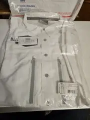 Calcutta Large Long Sleeve Performance Fishing Shirt White