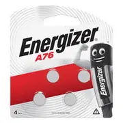 Energizer Alkaline Coin Battery A76 4 Pack