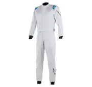 Alpinestars Stratos Race Suit FIA 2-Layer Racesuit Rally - All Sizes SILVER/BLUE