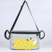 Clip or Strap on Nappy Bag for Stroller/Pram - Rhino