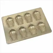 Chiyoda metal Chiyoda seashell cake mold Madeleine 8P Baking sheet oven Rare