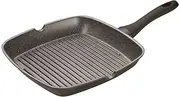Pyrolux Pyrostone Square Grill Pan, 28 x 28 cm Black