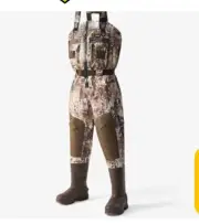DeepWade Zipped Duck Waterfowl Hunting Breathable Chest Waders SIZE 12. 1200g